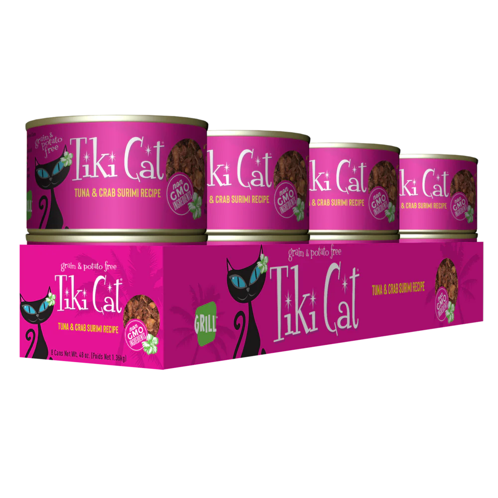 Tiki Cat Luau Grain Free Tuna In Crab Surimi Consomme Canned Cat Food - Image 3