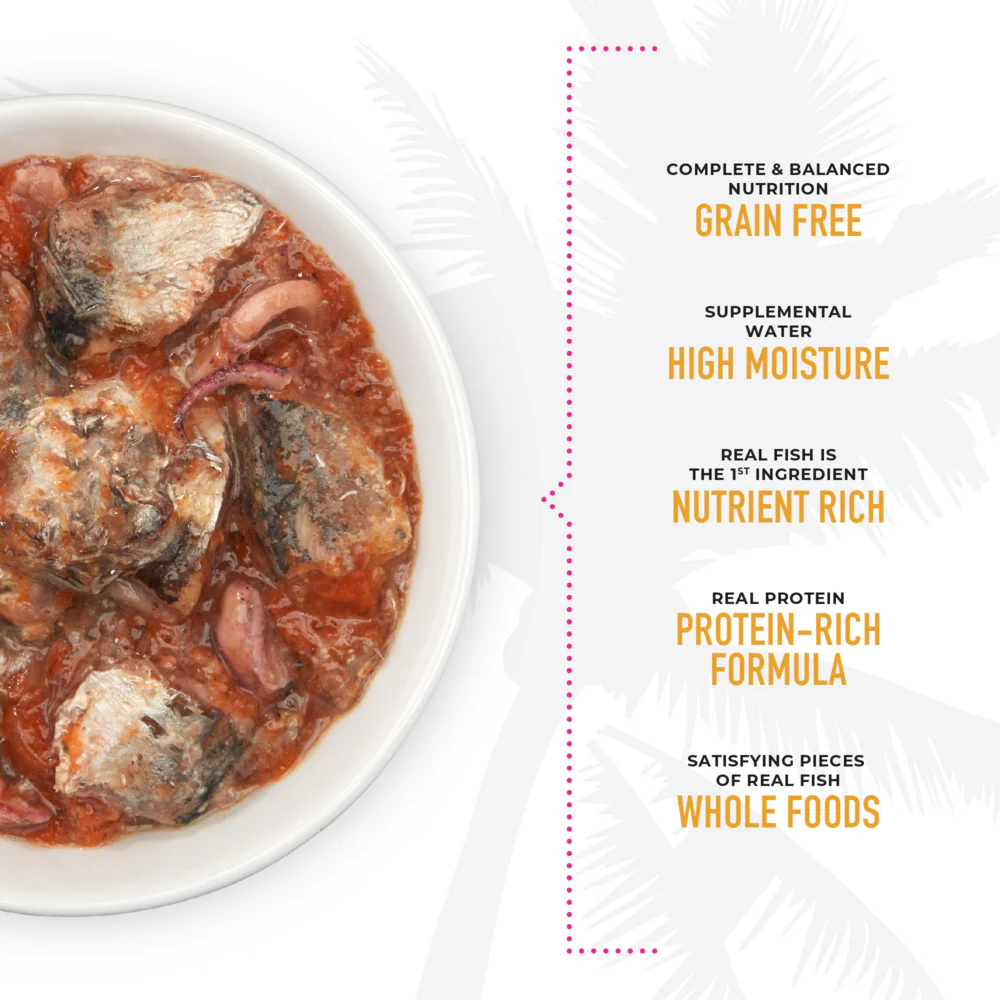 Tiki Cat Makaha Grill Grain Free Mackrel And Sardine In Calamari Consomme Canned Cat Food - Image 4