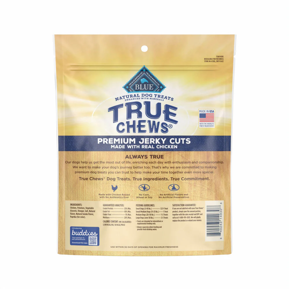 Blue Buffalo Truechew Chicken Jerky Dog Treats - Image 11