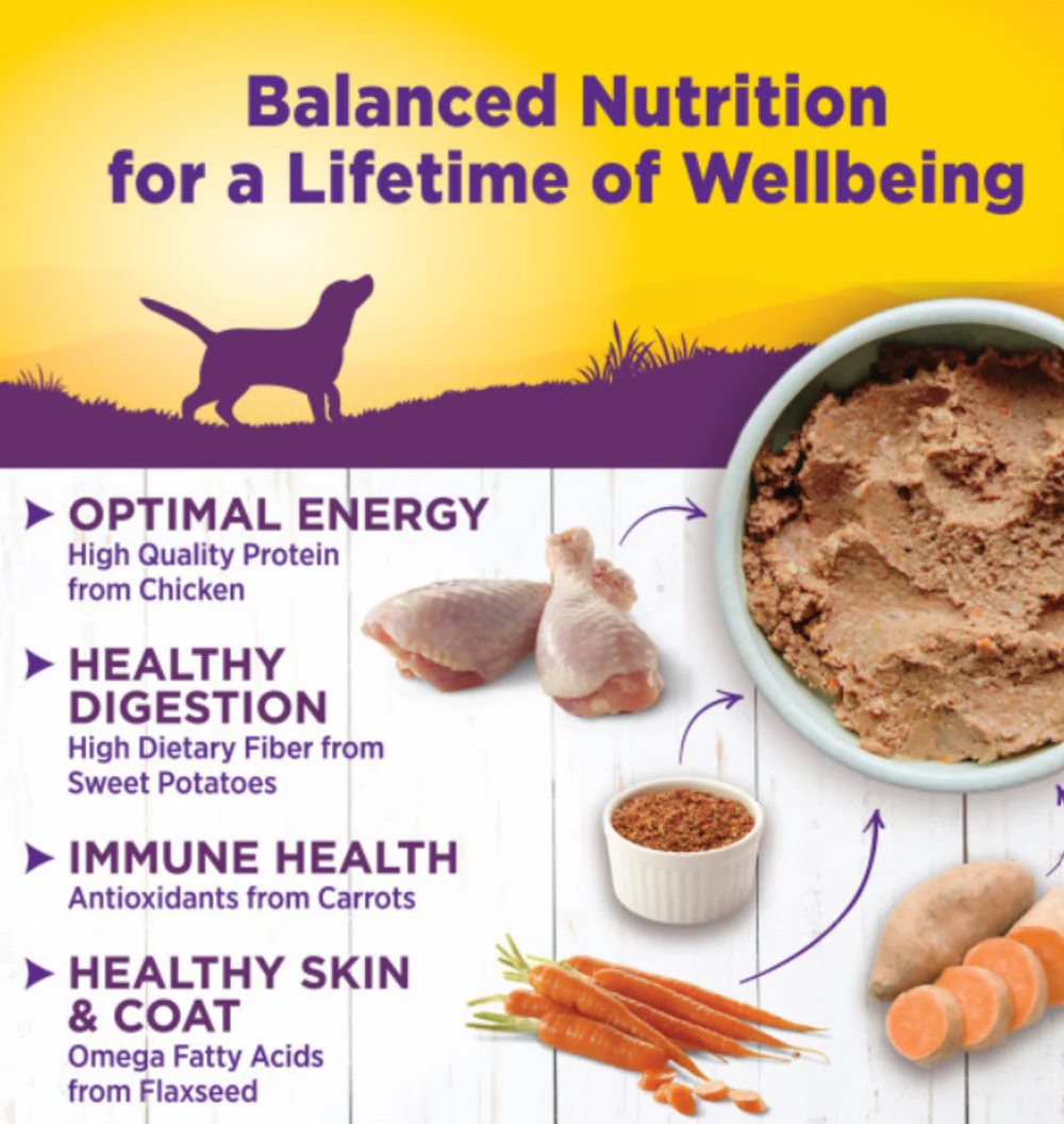 Wellness Complete Health Natural Chicken and Sweet Potato Recipe Wet Canned Dog Food - Image 4