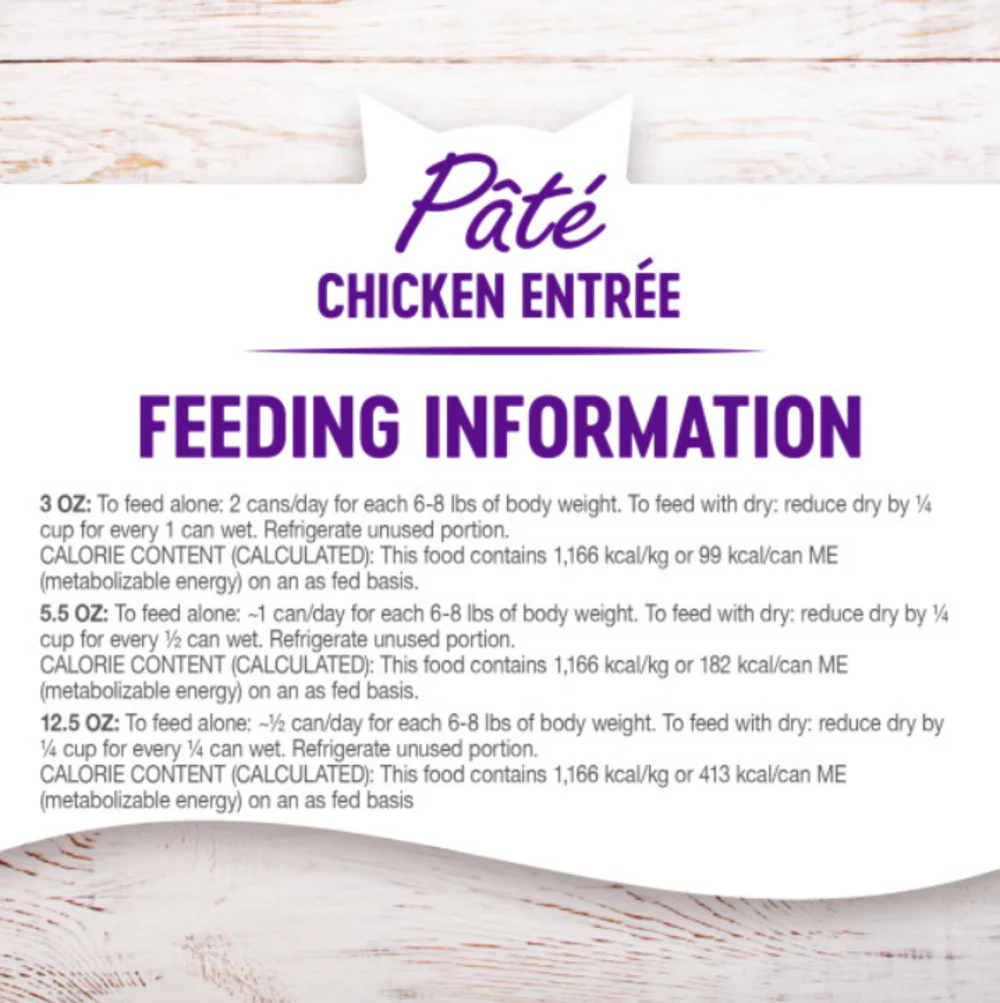 Wellness Complete Health Natural Grain Free Chicken Pate Wet Canned Cat Food - Image 3