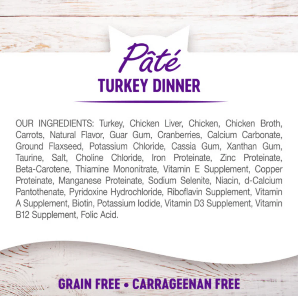 Wellness Complete Health Natural Grain Free Turkey Pate Wet Canned Cat Food - Image 4