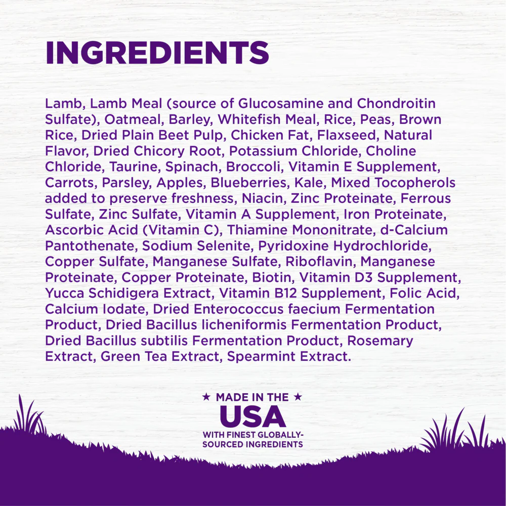 Wellness Complete Health Natural Lamb & Barley Recipe Dry Dog Food - Image 9