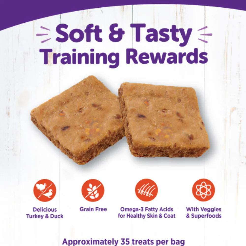 Wellness Rewarding Life Soft & Chewy Dog Treats Grain Free Turkey & Duck - Image 3