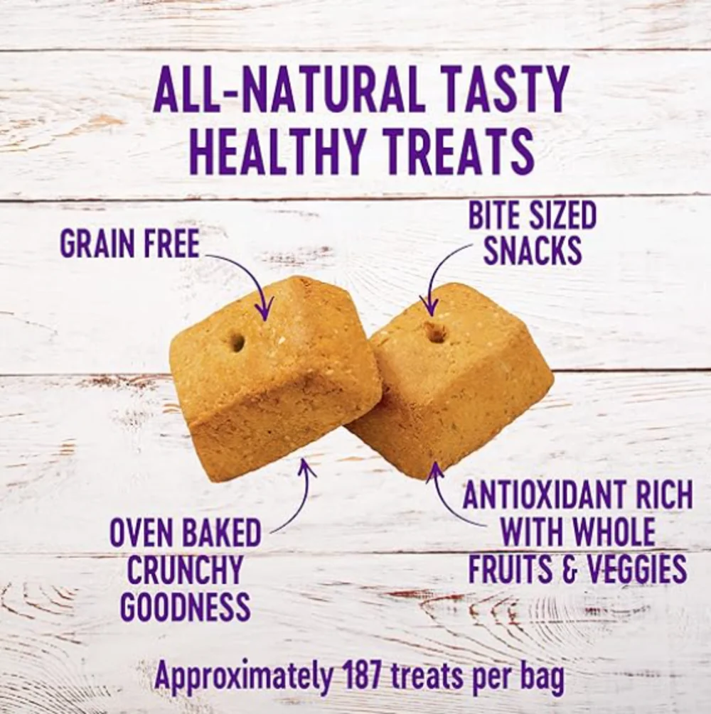 Wellness Natural Grain Free Wellbars Crunchy Yogurt, Apples and Bananas Recipe Dog Treats - Image 3