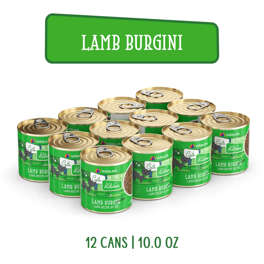 Weruva Cats in the Kitchen Lamb Burgerini Canned Cat Food - Image 3