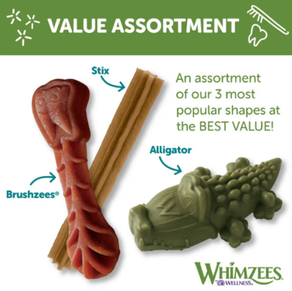Whimzees Dental Chew Variety Pack Dog Treats - Image 4